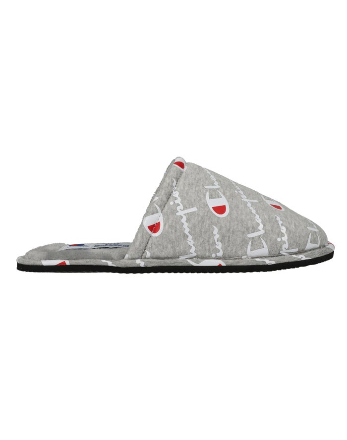 Champion Slippers Heren - Grijs - Sleepover ( 594806-FPT )